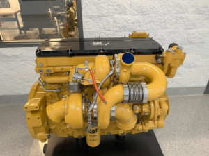 engines and transmissions donated by caterpillar