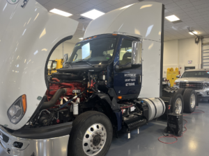 Class 8 truck with Cummins 15 Liter Donated by Nacistar