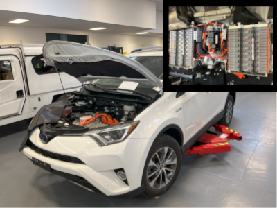 Toyota Rav 4 Hybrid donated by Ally